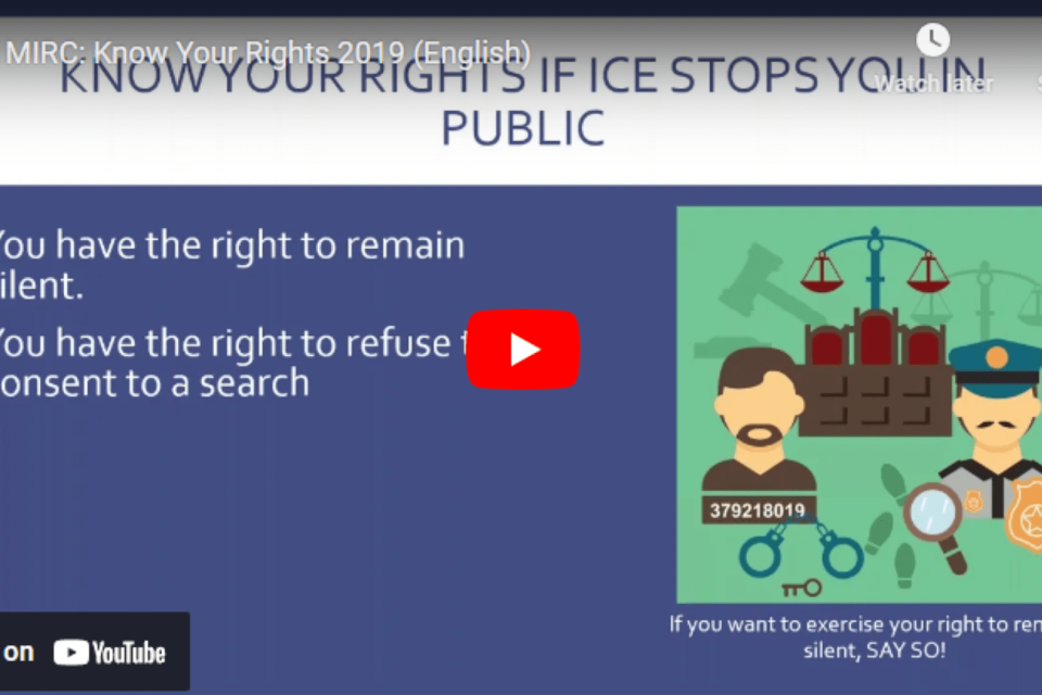 Know Your Rights